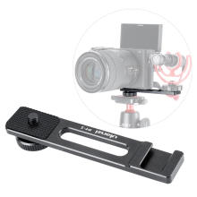 Adaptador de suporte de microfone Ulanzi PT-5 Vlog estender porta para suporte de tripé Sony A6400 A6500 A6300 Vlog